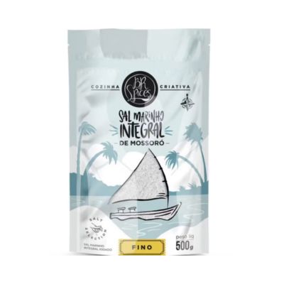 Sal Marinho BR Spices Integral De Mossoró Fino